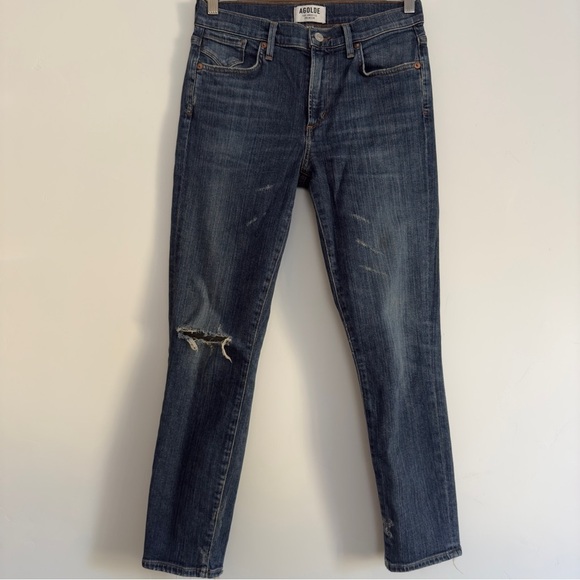 Agolde Denim - AGOLDE Distressed skinny jeans Size: 27
